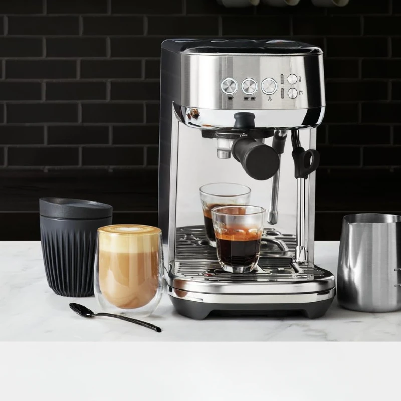 Espresso Machine with Auto Milk Frother, Espresso Maker with Seconds Heat Up, Cappuccino & Latte Machine for Home