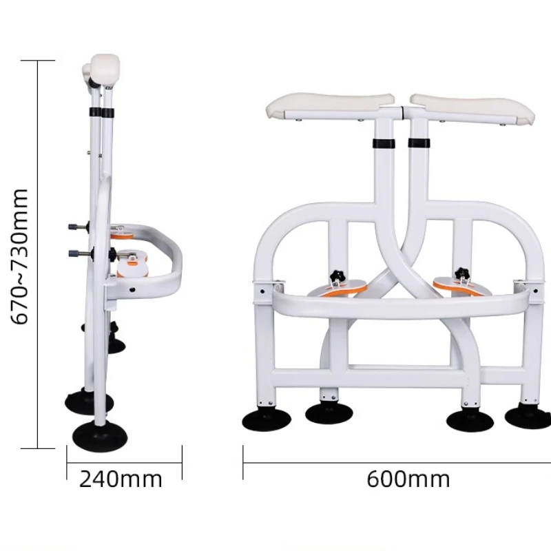 ‌ 조정 가능한 화장실 안전 레일 4 높이 ‌   330lbs 용량 노인을 위한 확장된 베이스를 갖춘 비드릴 설치 팁 방지 디자인