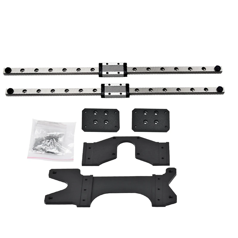 Dual Y-Axis Rail Upgrade Kit For Ender-3 V3 SE MGN9H Guide Rail 300Mm High Precision Kit 3D Printer Accessory