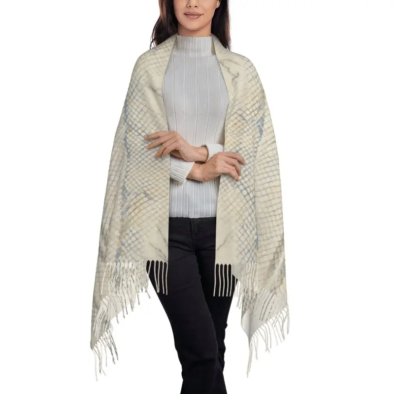snakeskin pattern new model Scarf Cashmere Woman Wool Ladies Scarf Warm Scarf Women's Winter Scarves Autumn