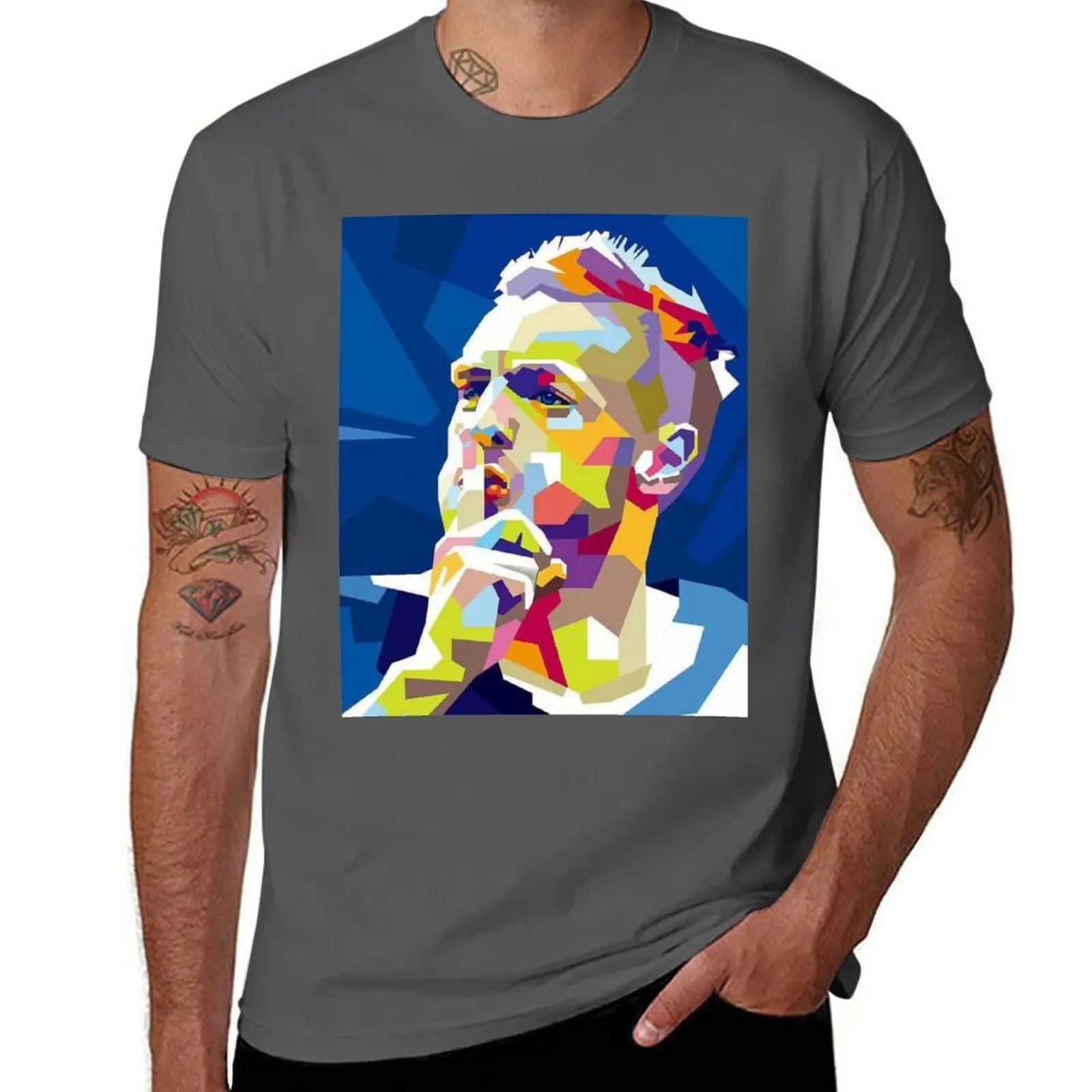 

Jamie Vardy T-Shirt Soft Stretch Short Sleeve Top