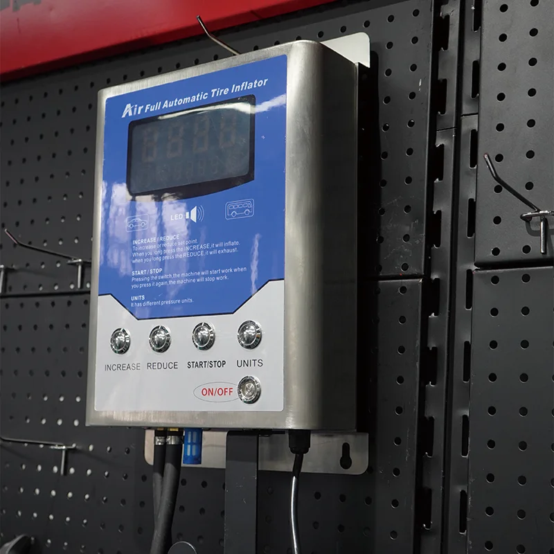 Tire Inflator KJ-S900 Vehicle Car Tire Full Automatic Inflator LED Digital Display air Pump Air Meter Car Tire Inflation 2025