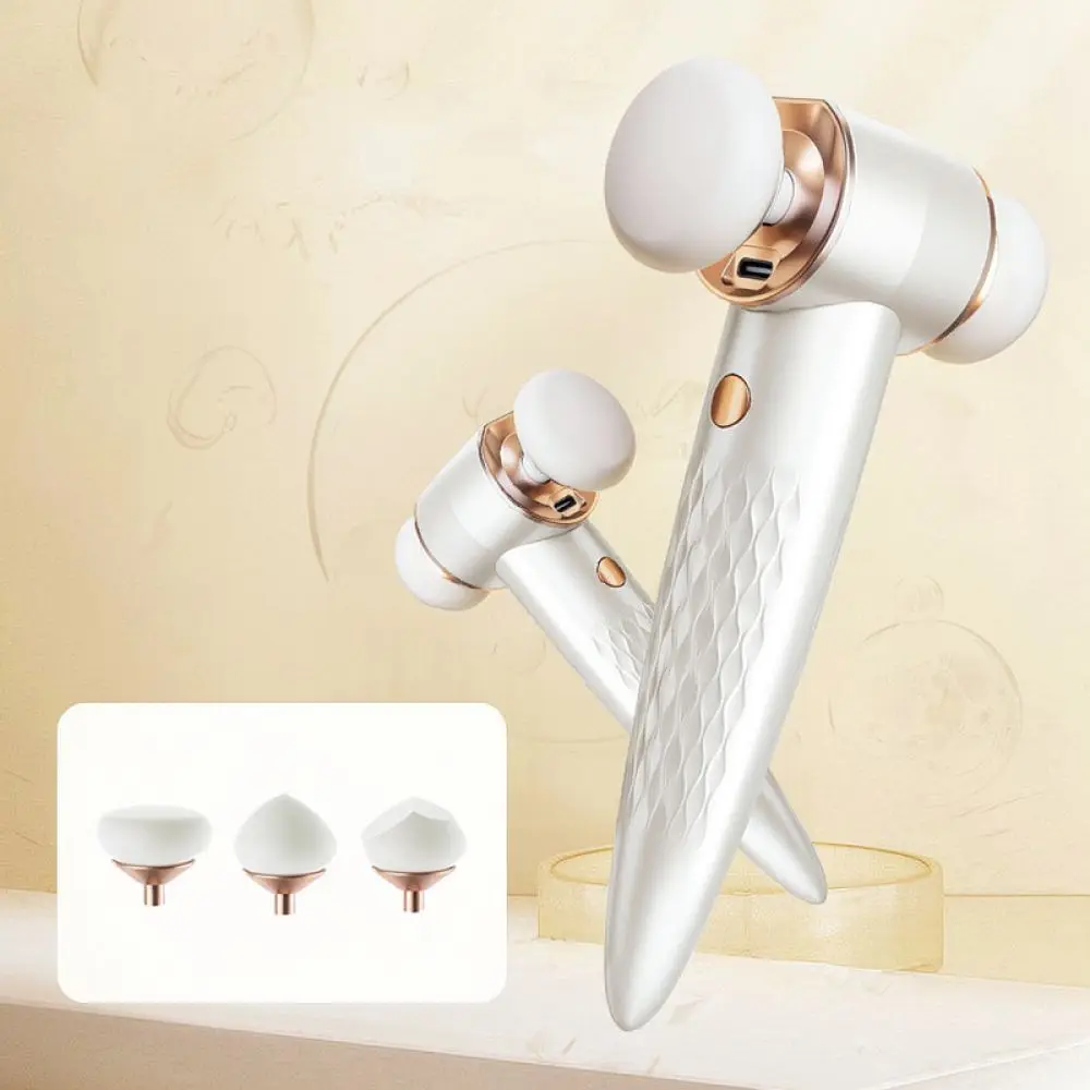 Portable Electric Makeup Blender Vibration Face Puff Applicator Soft Sponge Beauty Tool Wet Dry Use Foundation Smoothing Device