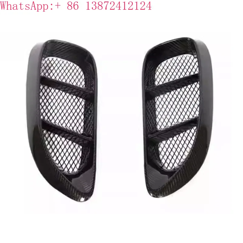 

Carbon Fiber Car Vent Cover Side Mudguard Decoration Body Kit for Porsche 718 Boxster 982