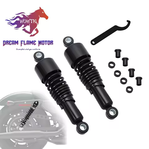 10.5" 267mm rear shock absorber Suspension motorcycles Spring for Harley Sportster XL 1200 Iron 883 Superlow Roadster 2004-2022