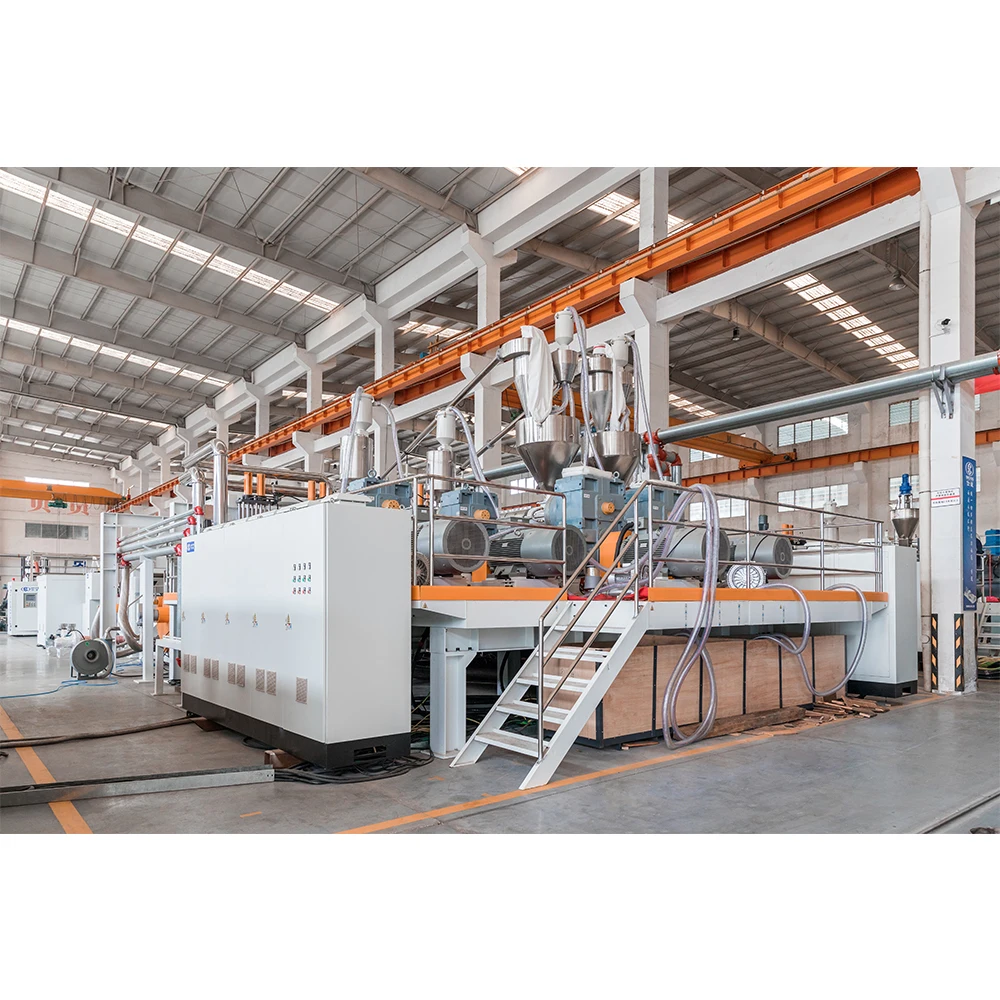 High Safety Level Extrusion Stretch Wrap Film Machine 5 Layer Ldpe Stretch Film Machine