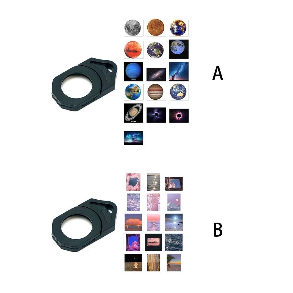 Lámpara de proyección de planetas, proyector de playa, Galaxia, Aurora, paisaje, puesta de sol, luz de ambiente novedosa, accesorios para fotos de