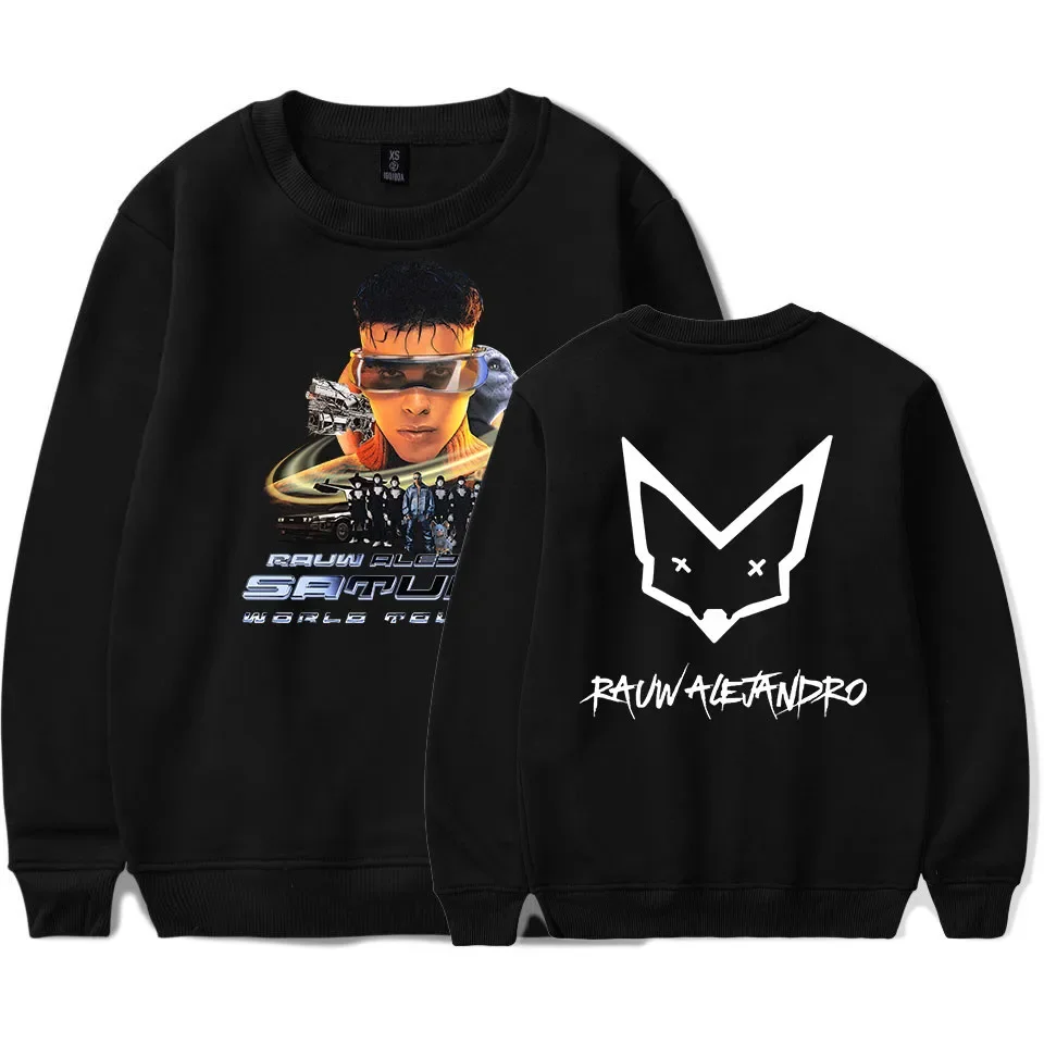 

New Rauw Alejandro Saturno World Tour Rapper Daily Winter Unisex Print Casual Funny Long Sleeve Top Shirt Clothes Streetwear