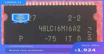 100% NOVA MT48LC16M16A2P-75IT D