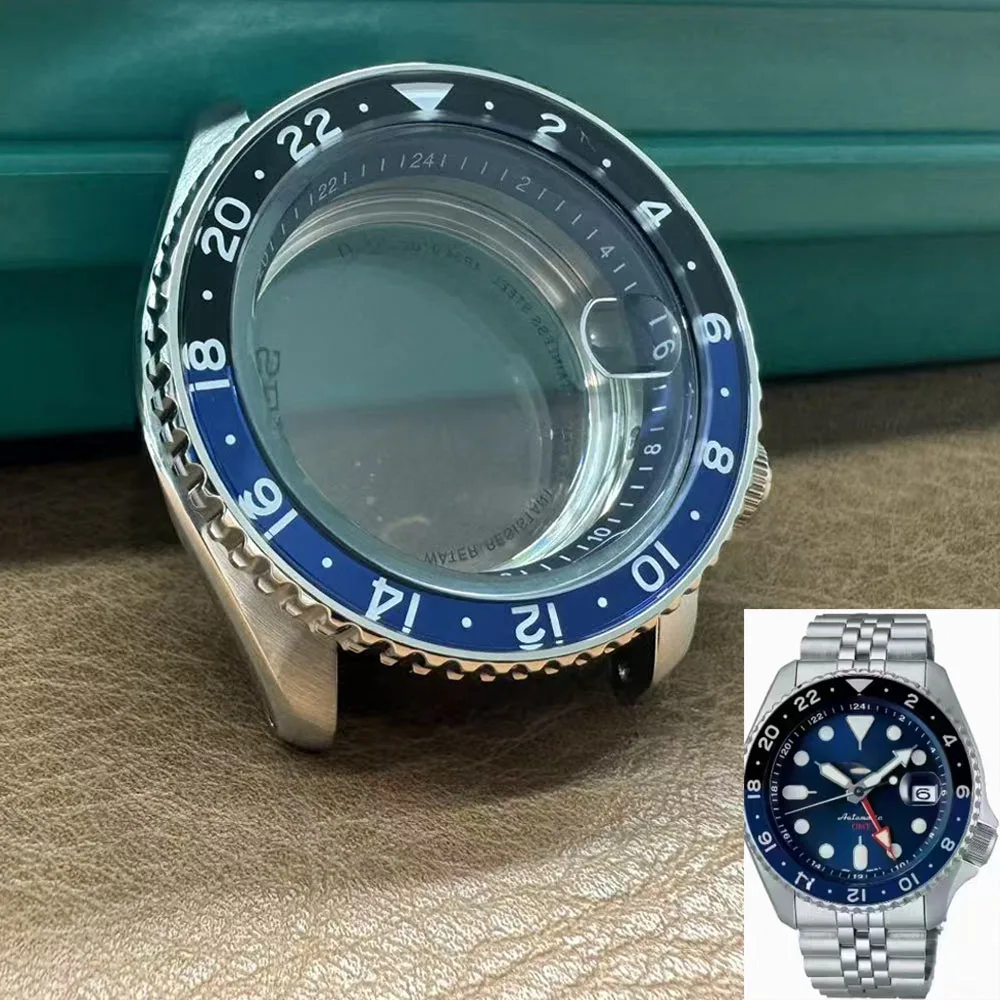 SSK003 SSK001 Men's Watch Case Stainless Steel Case Suitable for NH34 NH35 Movement Watch Accessories