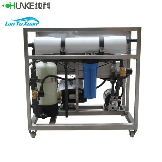 Sea water purifiers for home 2TPD distillation equipment Small RO seawater desalination plant for ship