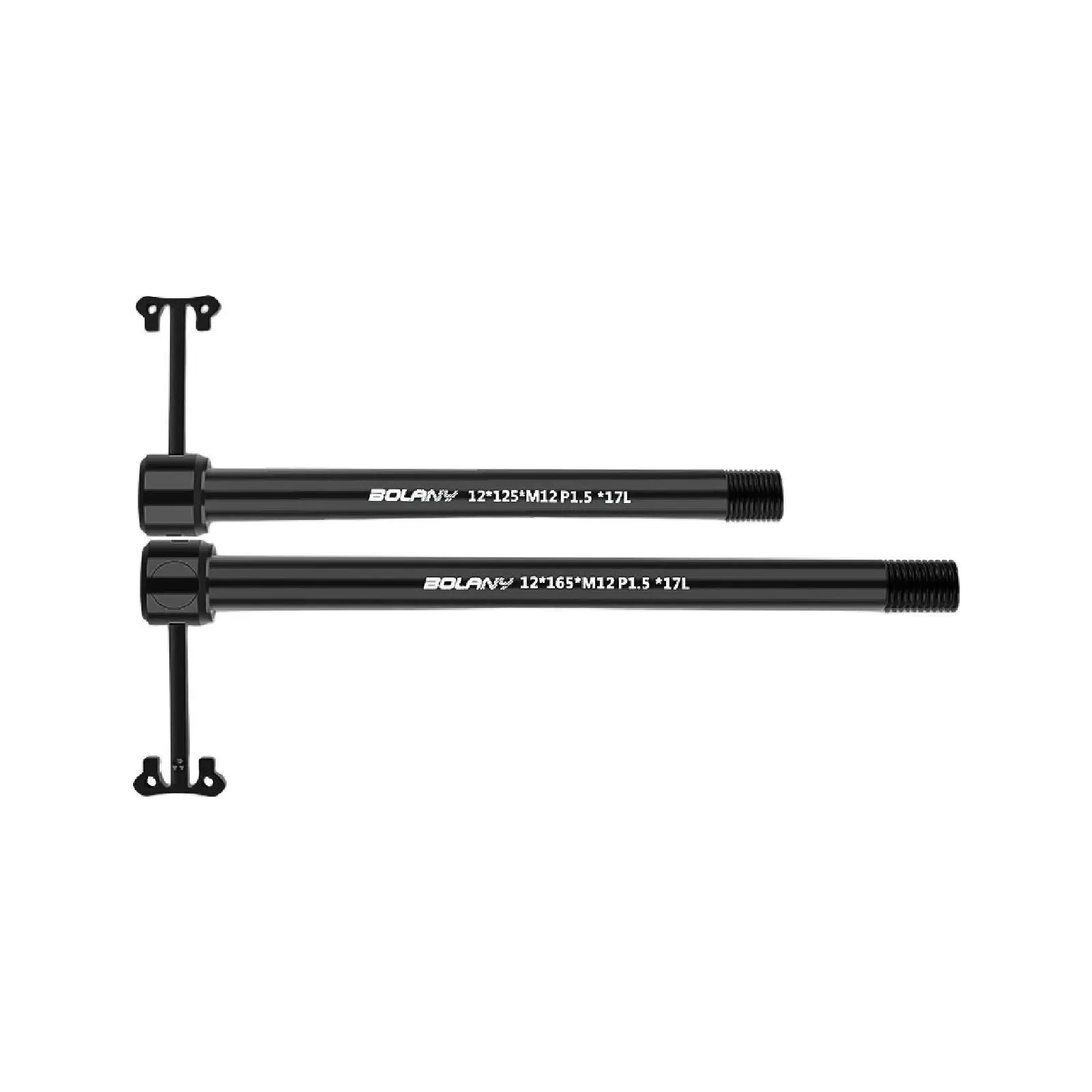 

Bike Hub thru Axle Adapter Aluminium Alloy Easily Install Lightweight Skewer