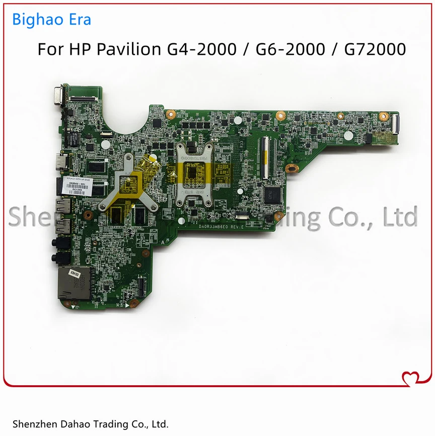 Imagem -03 - Motherboard Laptop para Laptop hp i3 Cpu i5 Hd7670m Gpu Da0r33mb6f1 Da0r33mb6f0 hp G42000 G6-2000 G7-2000 Compatível com Amd