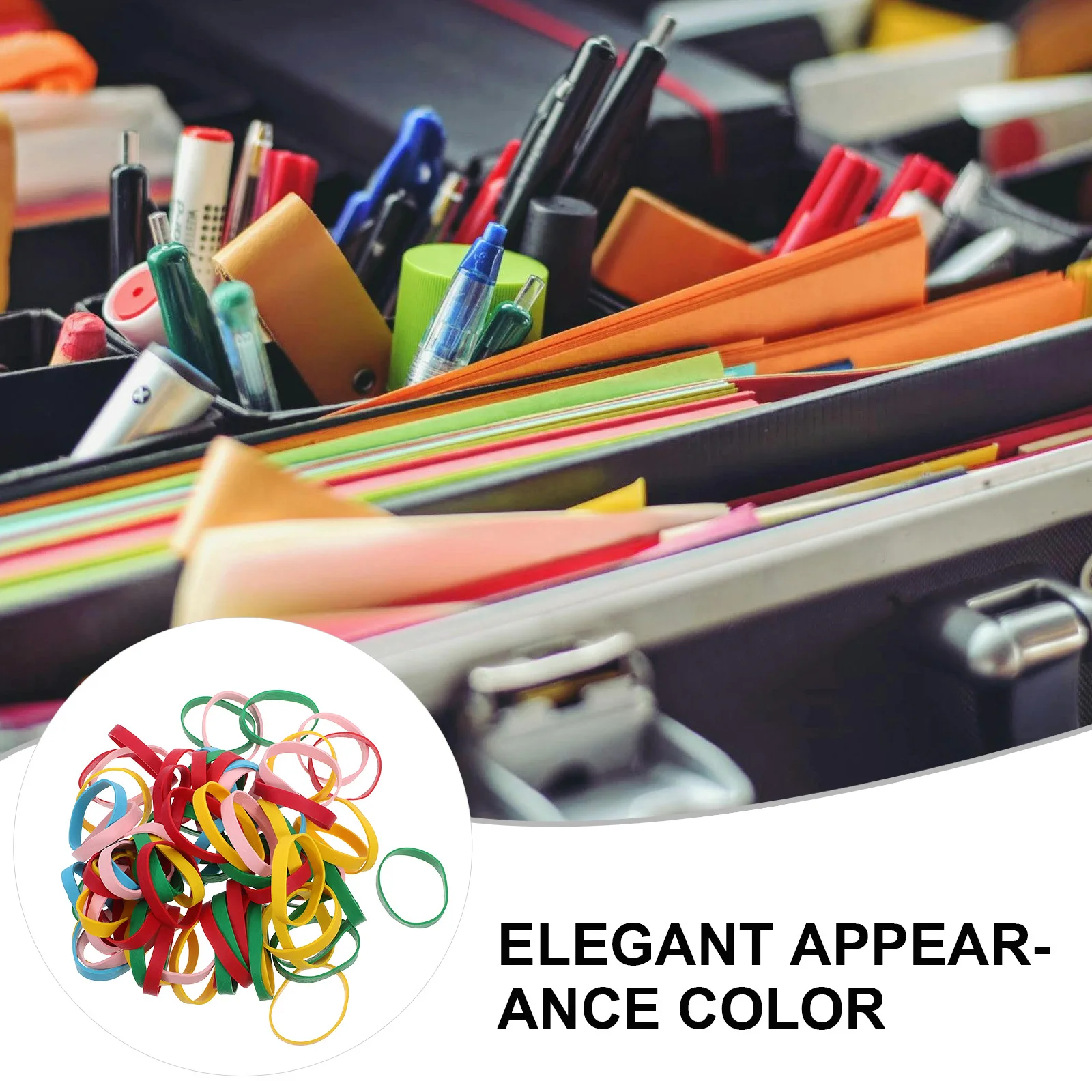 

1Set Large Thick Elastic Rubber Bands Heavy Duty Practical Multi-Functional Office Home Outdoor Hiking Camping Fixing Binding