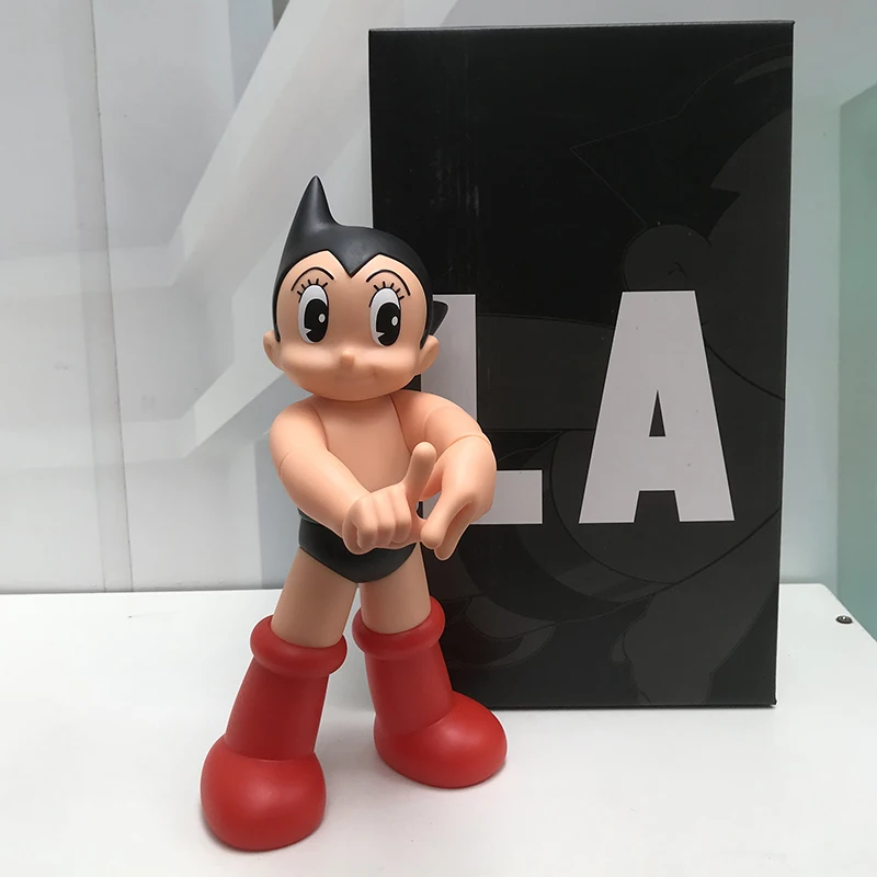 26cm Large Anime Astroboy Mighty Atom Doll Tetsuwan Atom Pvc Action Doll Statue Collection Model Toy Festival Gift