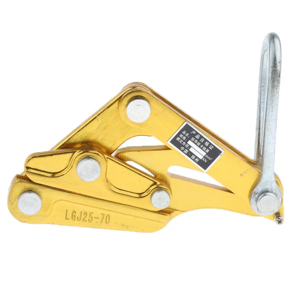 Wire Pulling Tightening Tool Thread Wire Clamp Strand Wire Grip 25-70