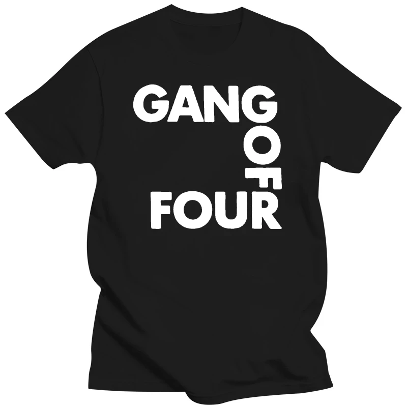 

Новая футболка с принтом "GANG OF FOUR", Размеры S M L XL 2XL 3XL, США, размер EM31