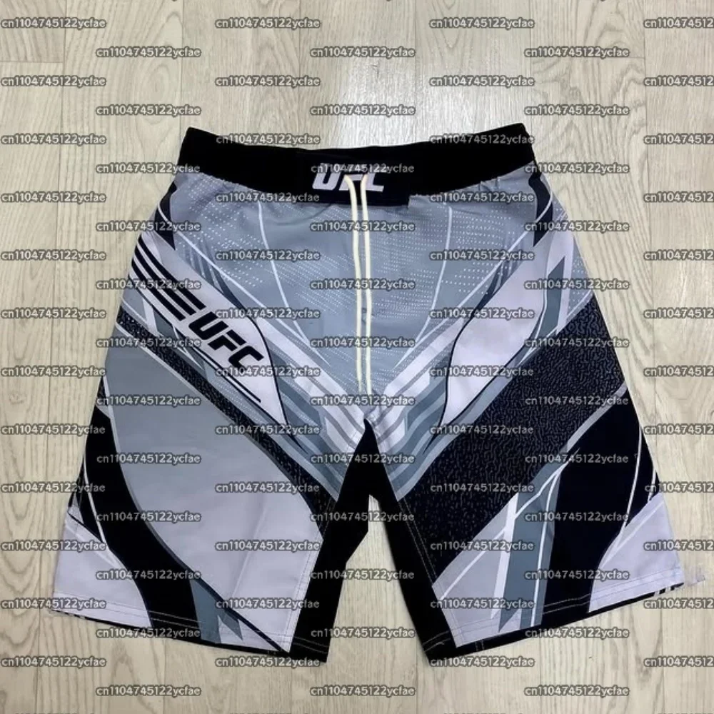 

UFC тренировочные шорты для бокса, муай-тай, кикбоксинг, смешанные боевые искусства, летние мужские и женские брюки, собственные боевые тренировочные шорты