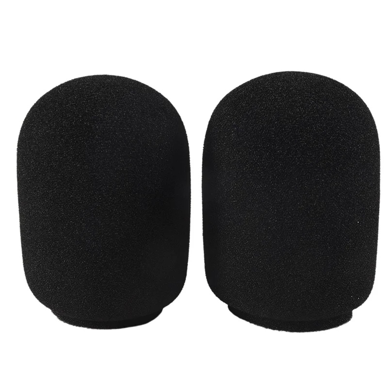 Excellent-2Pcs Filter Windscreen Microphone Sponge Foam Cover For SHURE PGA27 PGA 27 SM7B SM 7B Mic Replacement Sponge Cover
