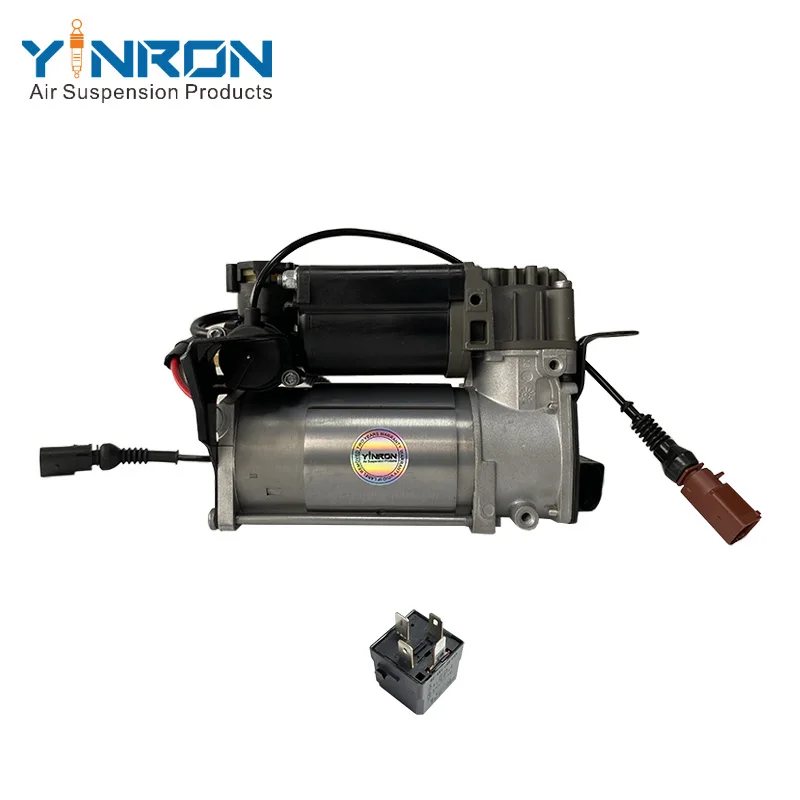 4E0616007A 4E0616007C For Audi A8D3 4E W12 Pneumatic Suspension Parts Air Compressor Pump With Relay