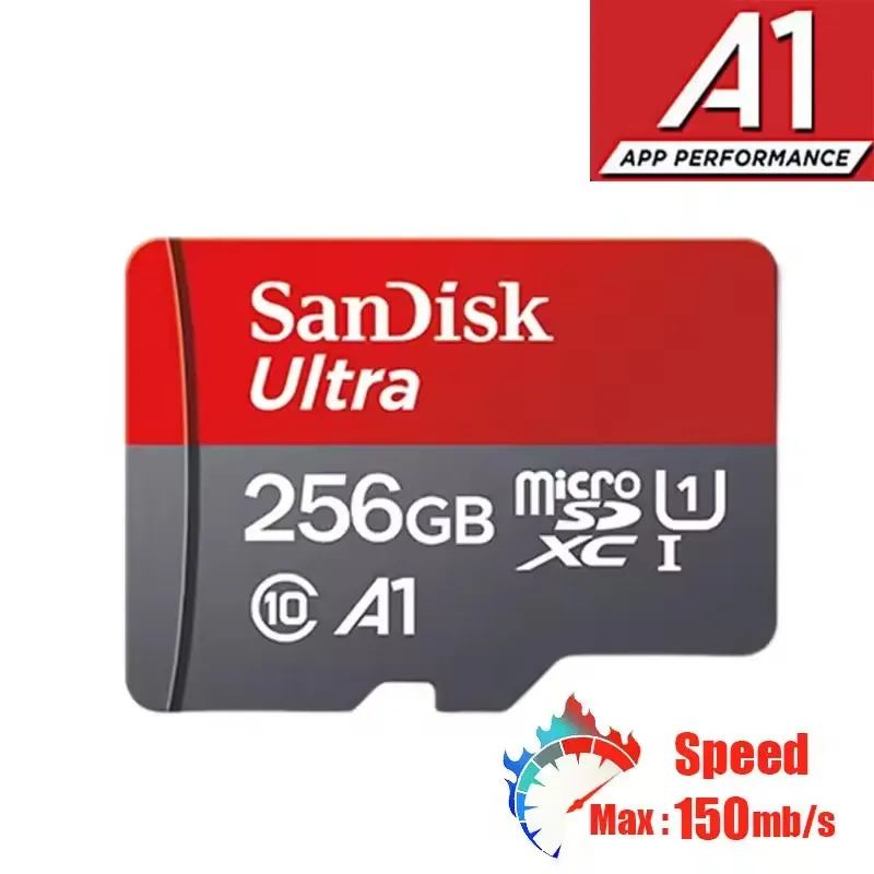 

Original SanDisk Ultra microSD UHS-l Card A1 C10 MicroSDXC Up to 150MB/s 256GB 512GB TF Card Memory Card