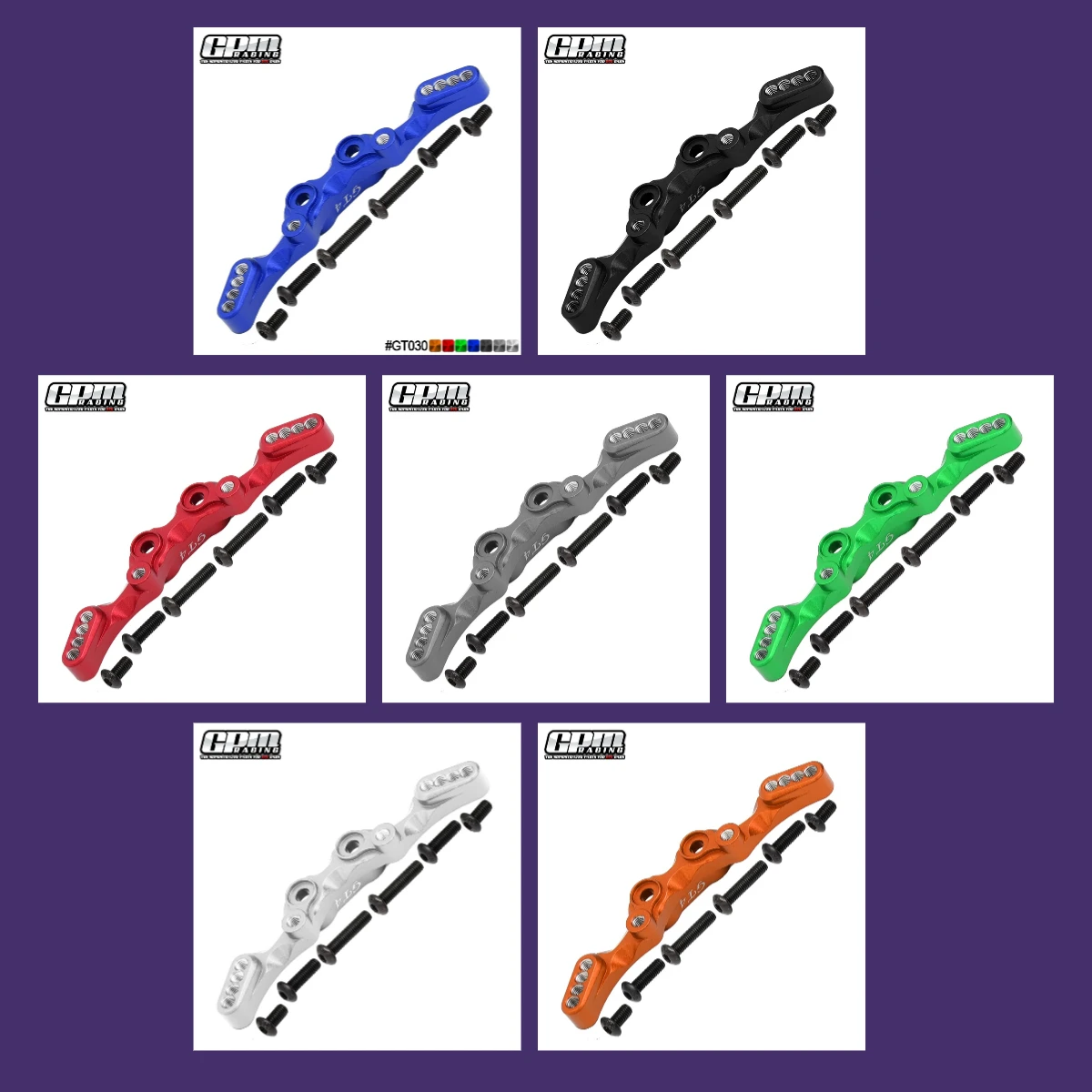 

GPM TRAXXAS 1/10 Ford GT 4-TEC Drift Ford Mustang Alu Задние амортизаторы