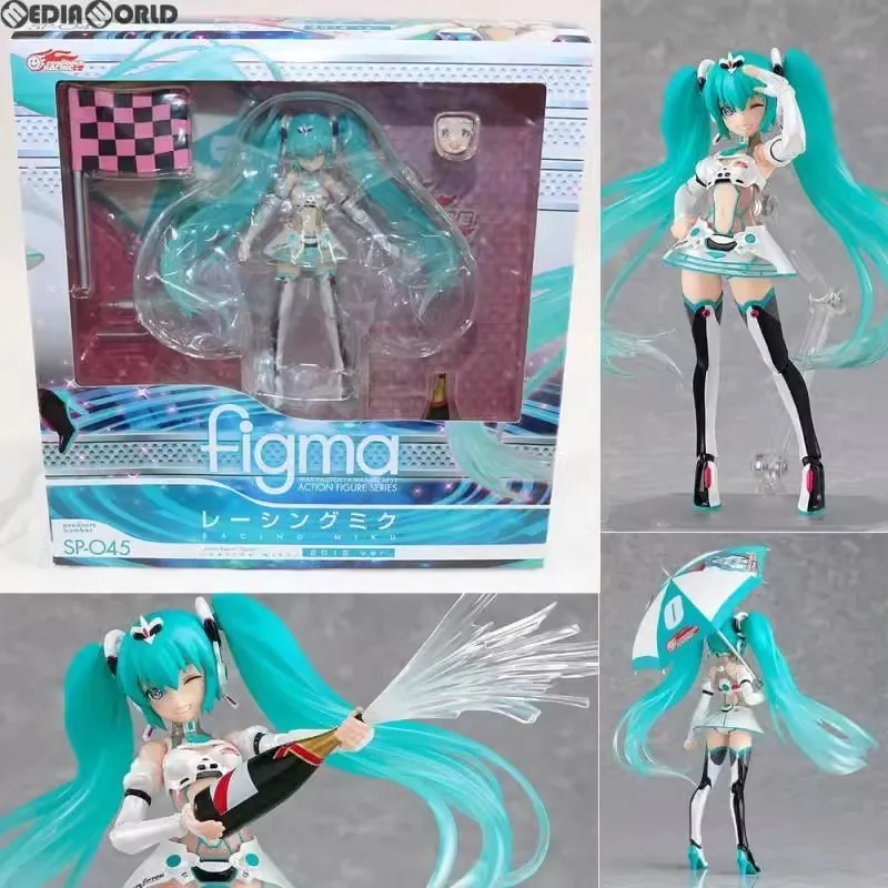 Sakura Hatsune Car Hatsune 15th anniversary MIKU Mirror Sound Decoration gift hand-made toys, birthday gifts for children.