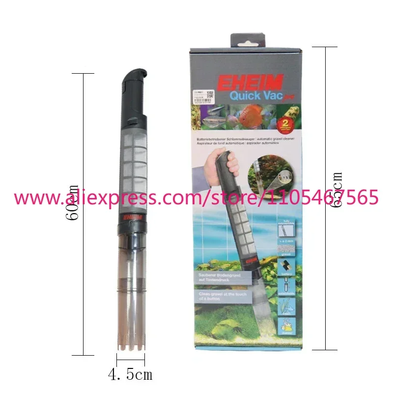 

Quick Vacpro Vac Pro Automatic Gravel Cleaner 3531 Fish Tank Sand Washing Device Aquarium Vacuum Tool Siphon