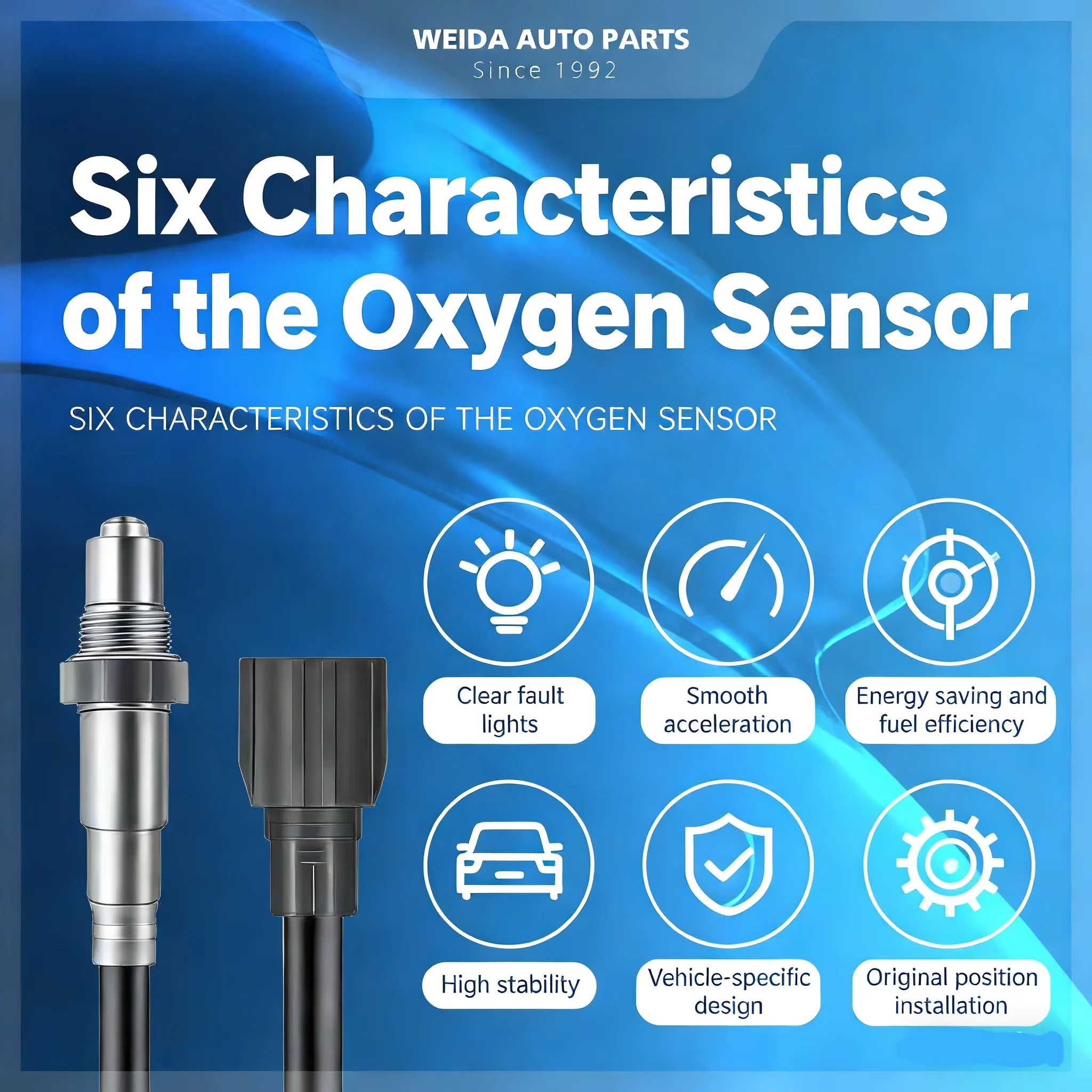 For 2000-2002 TOYOTA COROLLA 1.6L Lambda Probe Oxygen Sensors DOX-0205 89465-33130 89465-53040