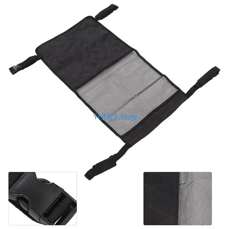 

37JE Car Storage Bag Car Net Safety Barrier Car Mesh Seats Back Net Bag Barrier for Dog Pet Baby SUV Car Divider