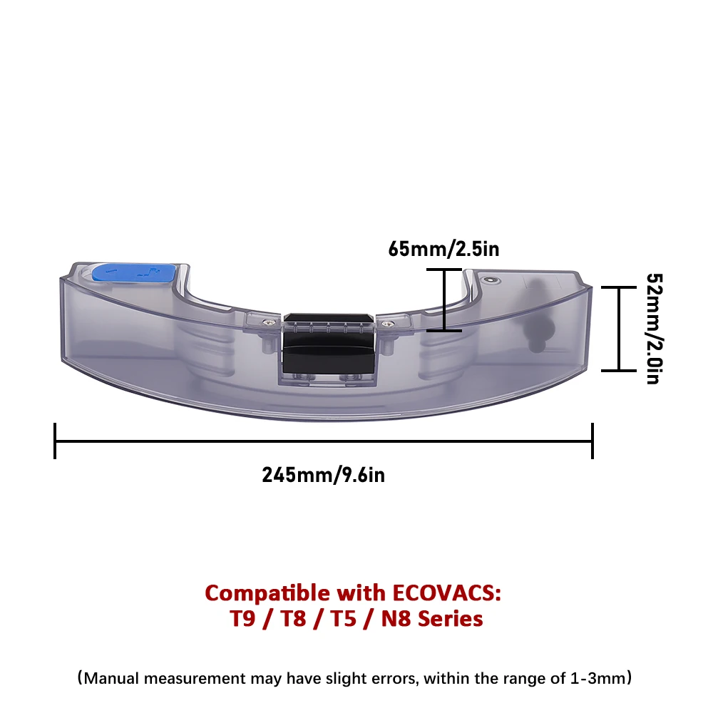 For Ecovacs Deebot Ozmo T8 T8 AIVI T8 Max DX93 DDX96 N8 Pro Vacuum Mop Board Plate Accessories Water Tank Mop Pad Holder Parts