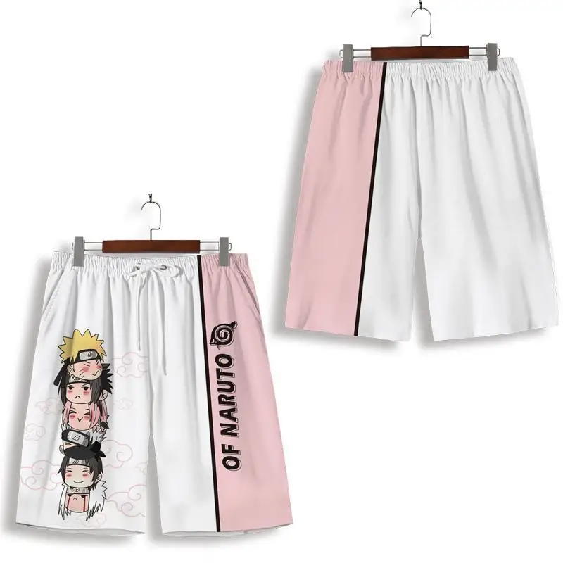 

Anime Shorts for Men Loose and Stylish with A High-end Print and Quick-drying for Beach Use