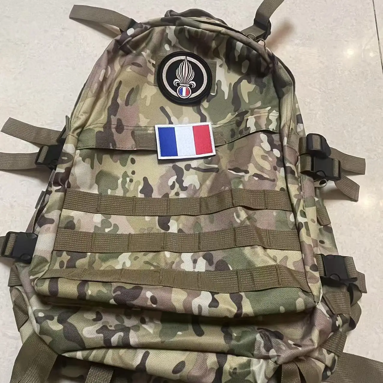 UK Tactical Patch for Clothing USA France Germany 3D Adhesive Drip PVC Military Patches Patches on Clothes Embroidery Sewing DIY