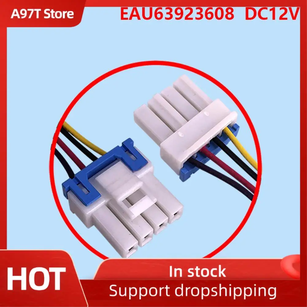 

A97T EAU63923608 Refrigerator Freezer Fan Motor For Refrigerator Refrigeration Cooling Fan Motor DC12V 1A