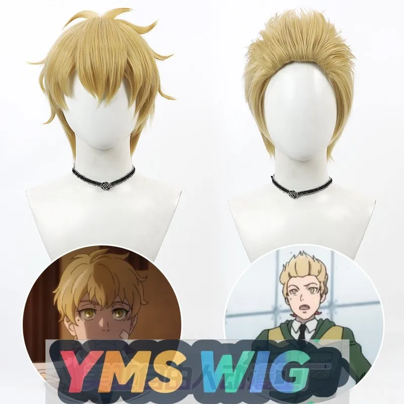 

【YMS WIG】Tower Of God King Yoshikin Косплей Парик Желтый Обратная башня принца в стиле Бога