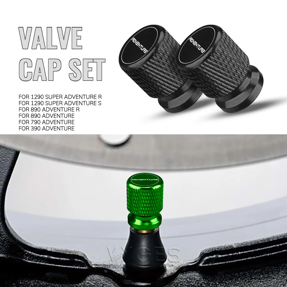 Motorcycle Accessories Standard Valve Cap Set Tire Caps Set For 1290 Super Adventure 890 Adventure 790 Adventure 390 Adventure