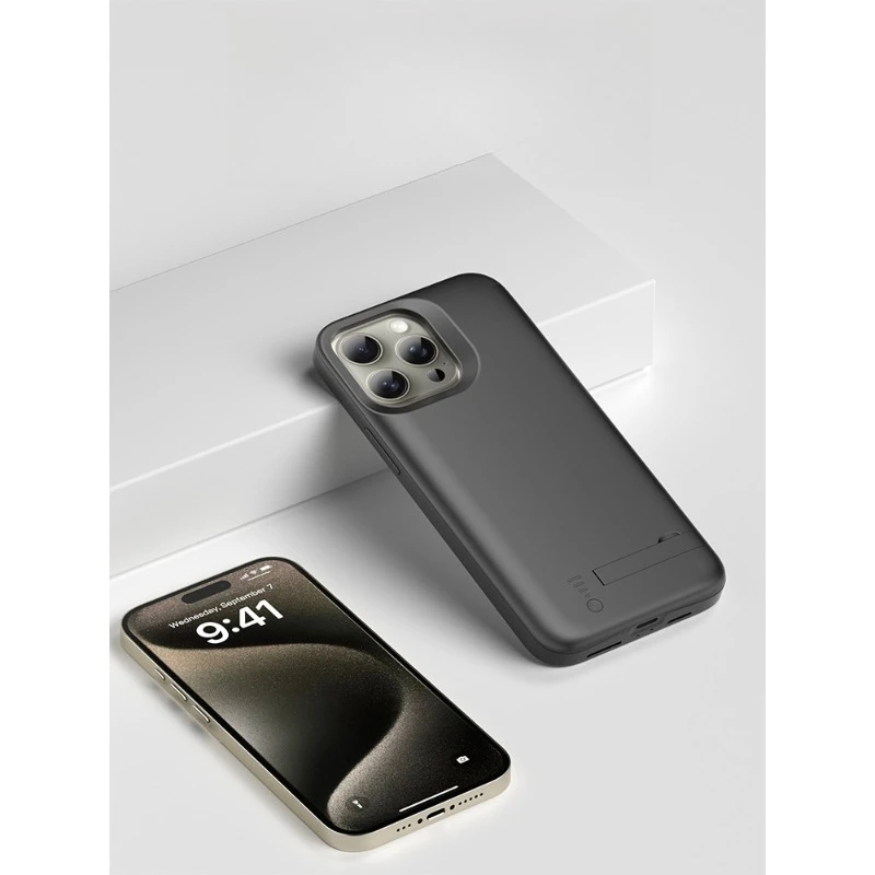 5000/6000 مللي أمبير في الساعة لهاتف IPhone15/15Pro/15ProMax/15Plus بنك الطاقة بمشبك خلفي للهواتف المحمولة