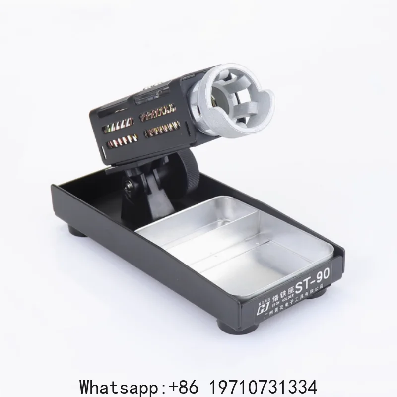 High Quality ST-90 Soldering Iron Support Stand Station Metal Base With 1 Sponge