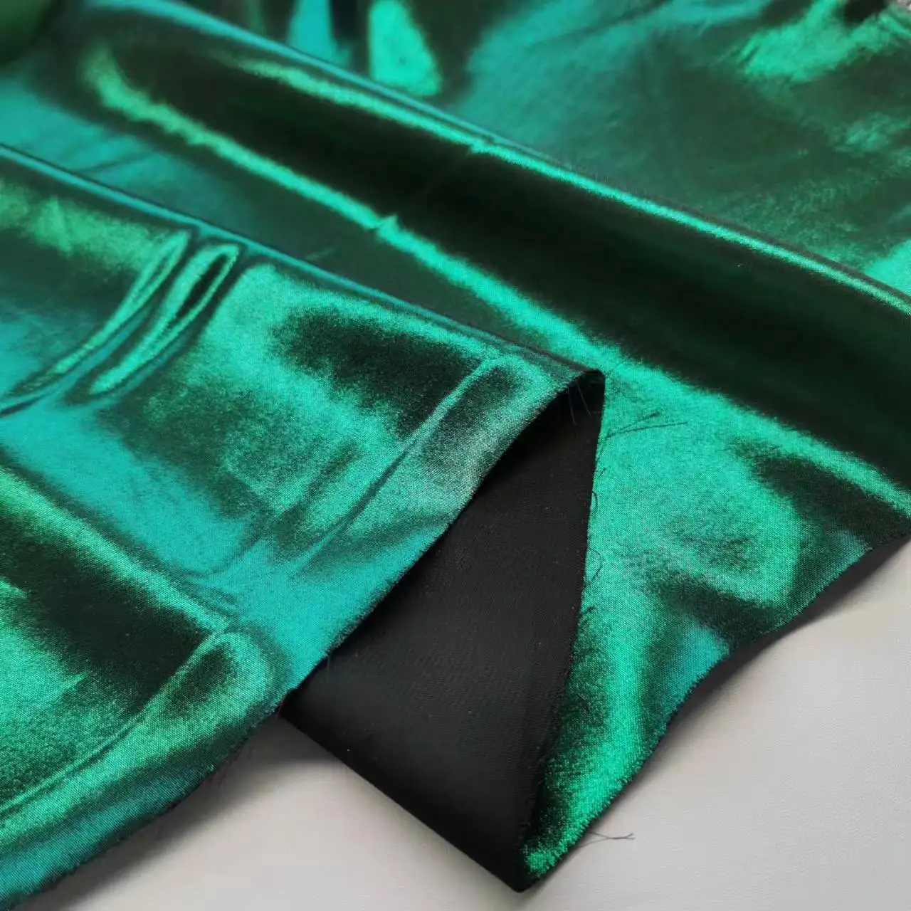 

Quality Shiny Metallic Bronzing Fabric for Dress Shirt Soft Comfortable Luxury Material