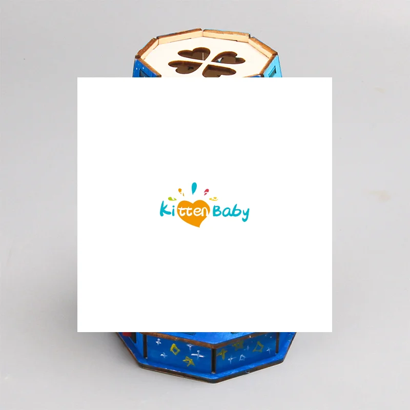 Conjunto de modelo de montagem de quebra-cabeças de madeira 3d, kit de artesanato de madeira, lâmpada de mesa pequena colorida, projetos de construção científica diy, brinquedos educativos