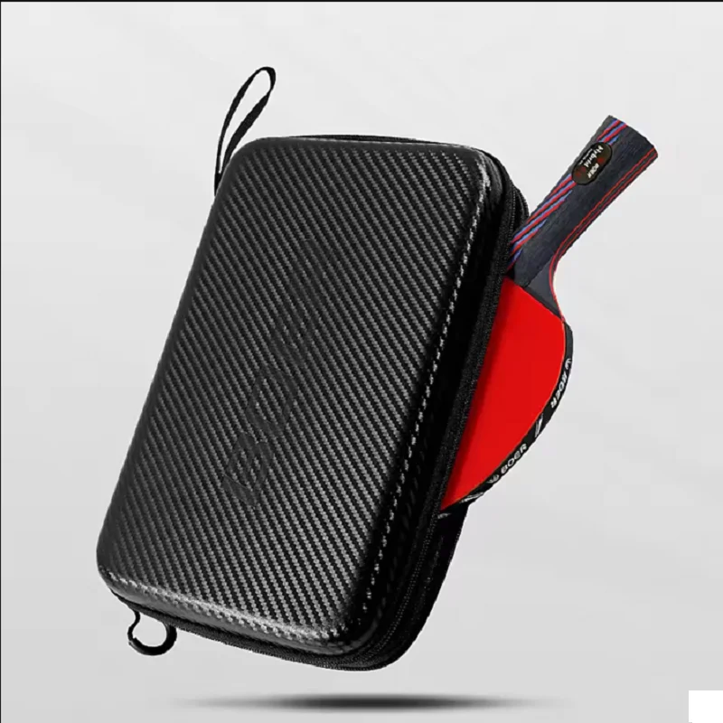 

﻿ Table Tennis Bat Cover Paddle EVA Square Shaped Ping Pong Box Zip Pocket Package Racket Bags Portable Waterproof Covers