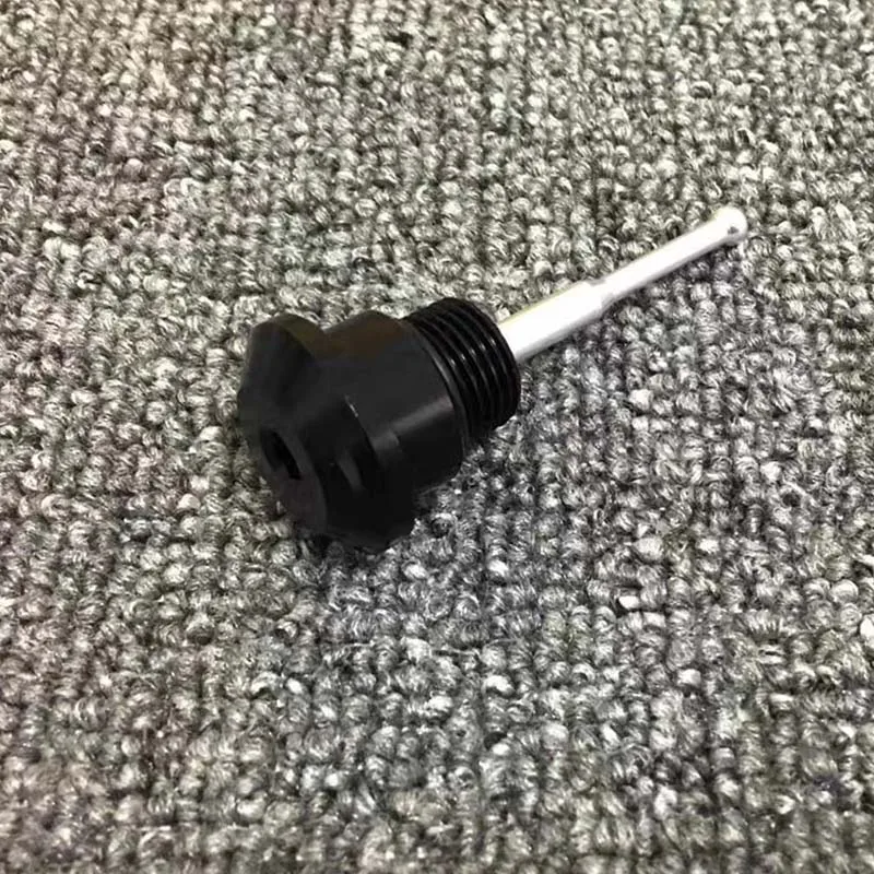 Motocicleta Oil Drain Dipstick Screw Plug Cover, CNC Liga de alumínio, Acessórios para motocicleta Vespa GTS300, Sprint150
