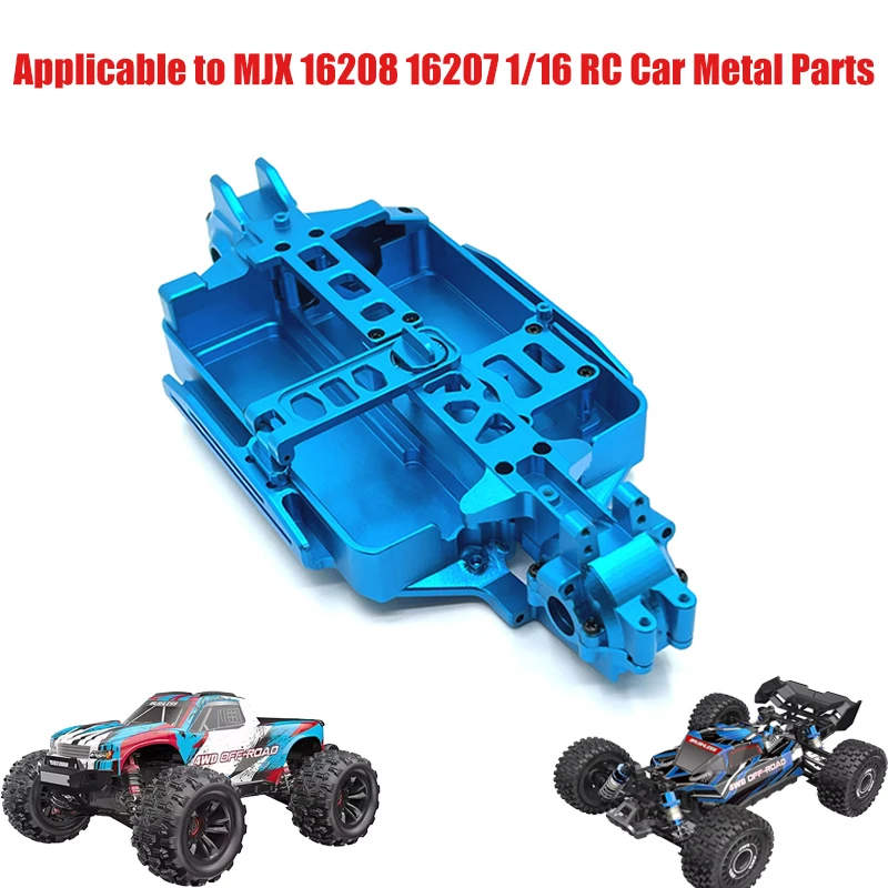 MJX Hyper Go 16207 16208 16209 RC coche copa de dirección de Metal juego de brazo oscilante superior e inferior soporte de torre de choque cuerpo post piezas de mejora