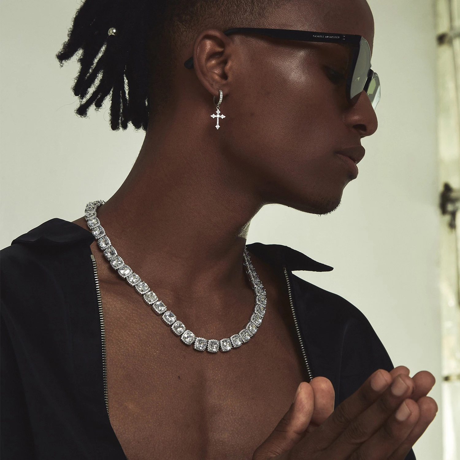 

VCT Chain Choker Guangdong Copper Hiphop Rock Metal Lovers' Fashion Necklace Goth 2023