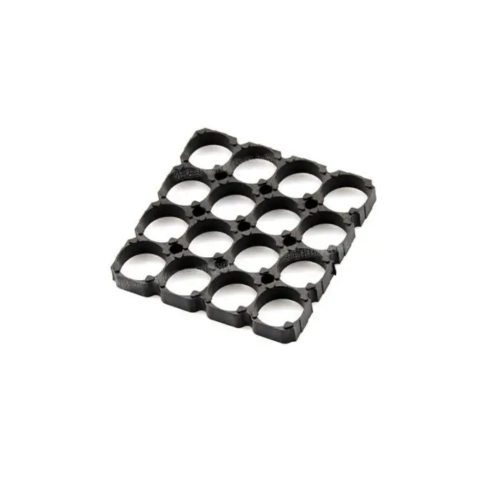 

15pcs/lot MasterFire 4*4 18650 Batteries Spacer Radiating Holder Bracket Black Plastic Battery Storage Box Holder Brackets