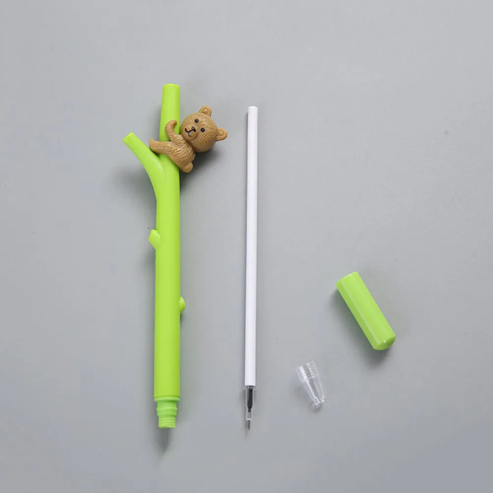 

12Pcs Koala Shaped Gel Pens Set 0.5mm Fine Tip Gel Ink for Students Creative Learning Stationery Fun Homework Tool Gift