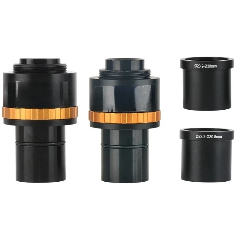 0.37X/0.5X adjustable focus microscope electronic eyepiece 23.2 to 30 and 30.5mm interface.