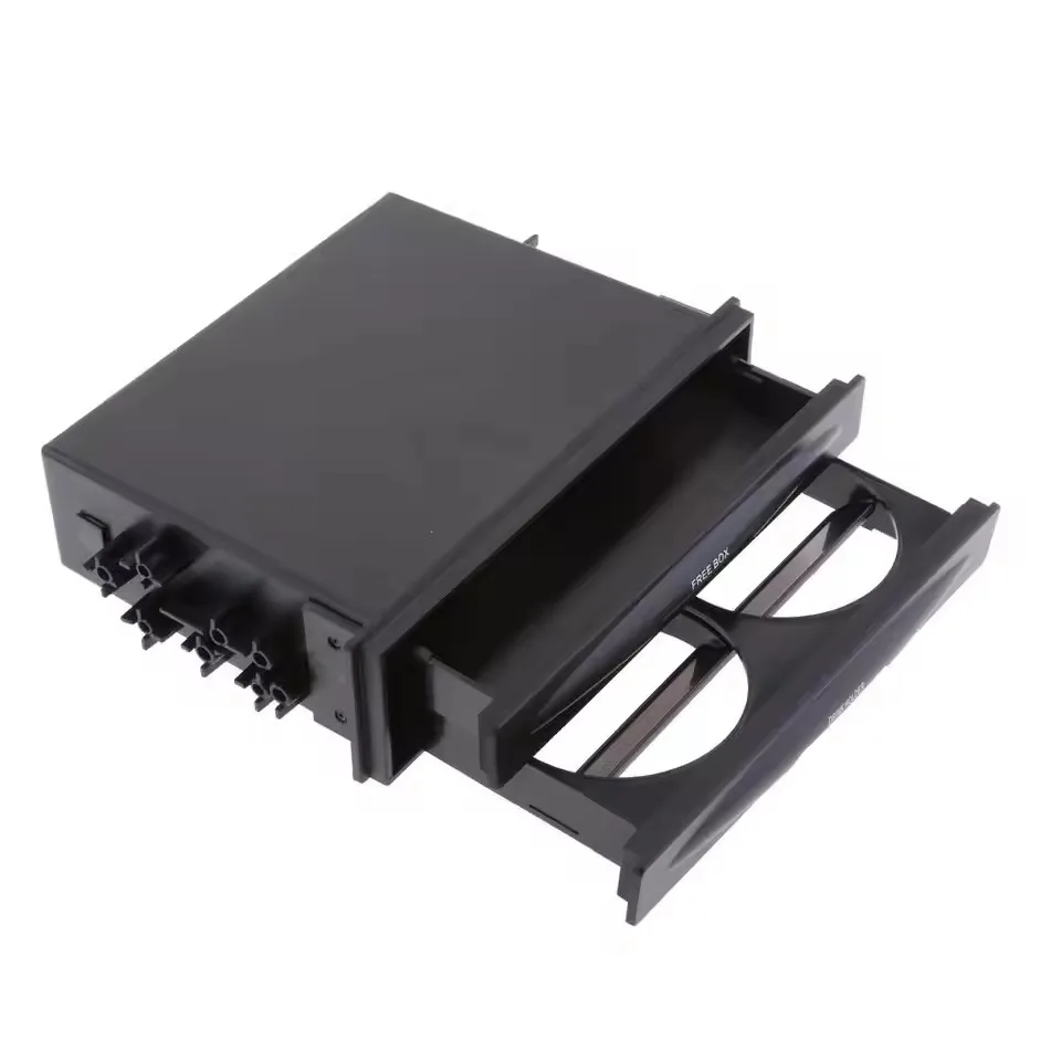 1PCS Car Drinks Mounts Holders Auto Car Single 1 Din 2 Layer Radio Pocket Kit Drink Cup Holder Storage Box Automobiles Holde Box - Image 5