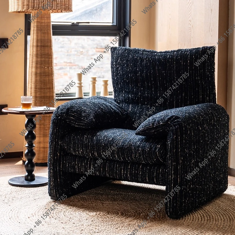 

Luxury Deluxe Single Casual Sofa Chair Relaxing Chair Chaise Lounges Living Room Chairs Sofas Convertible Sofa Home Furniture