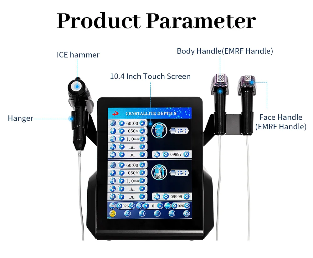 Professional Morpheus 8 RF Microneedling Machine Facial Skin Care Beauty